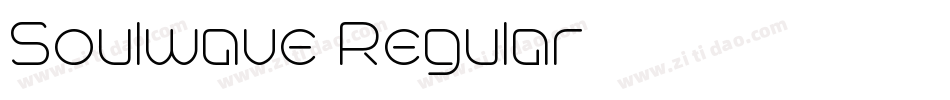Soulwave Regular字体转换